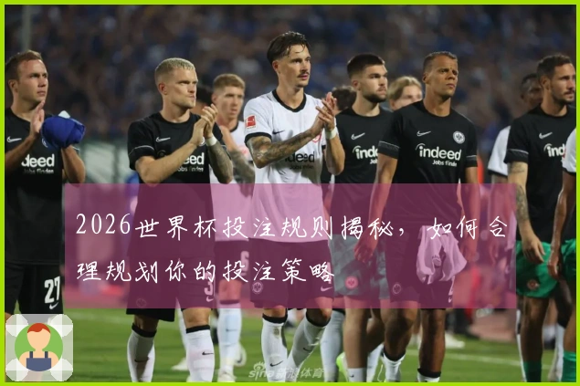 2026世界杯投注规则揭秘,如何合理规划你的投注策略